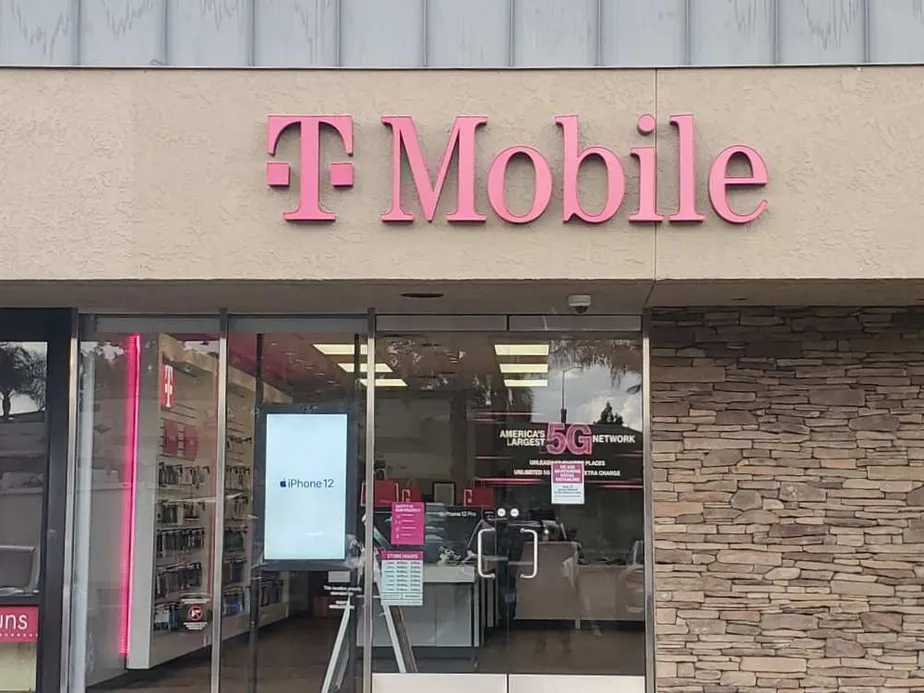 Exterior photo of T-Mobile store at Gale Ave & Nogales St, Rowland Heights, CA