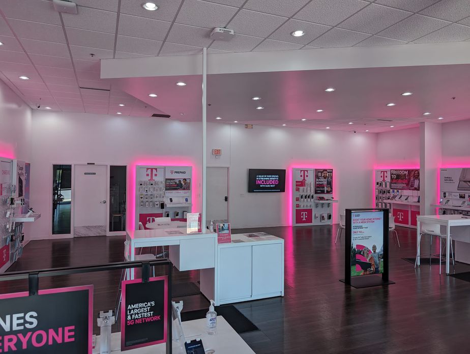 Interior photo of T-Mobile Store at 24th & Helmke, Wausau, WI