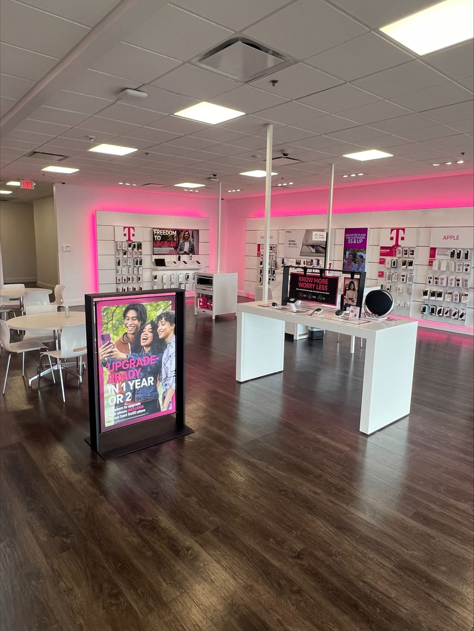 Interior photo of T-Mobile Store at Derek Dr & Gerstner Meml Blvd, Lake Charles, LA
