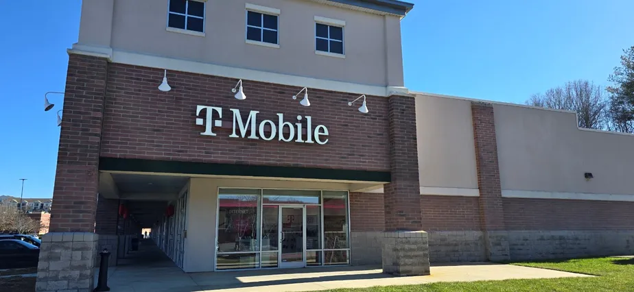  Exterior photo of T-Mobile Store at River Bend Marketplace, Asheville, NC 
