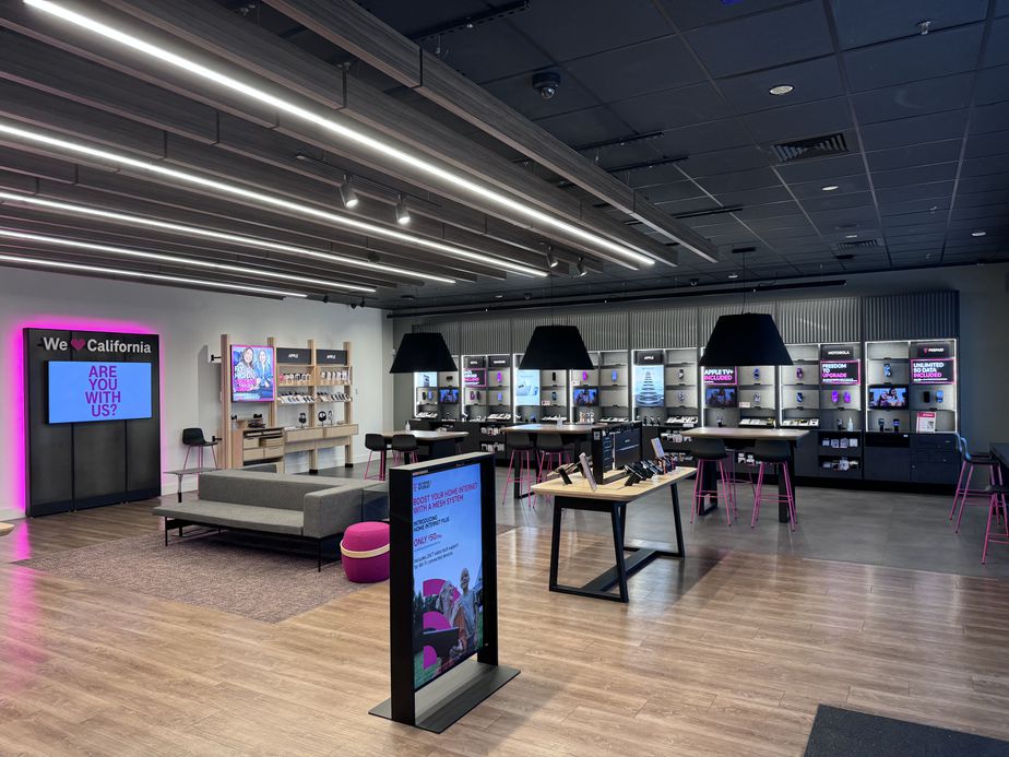 Interior photo of T-Mobile Store at Sunwest Village, Lodi, CA