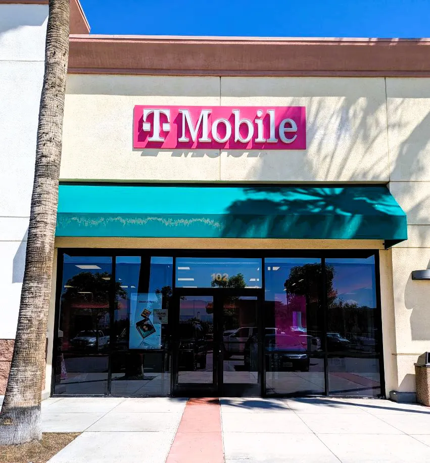 Exterior photo of T-Mobile Store at Hamner Ave & Acre St, Norco, CA