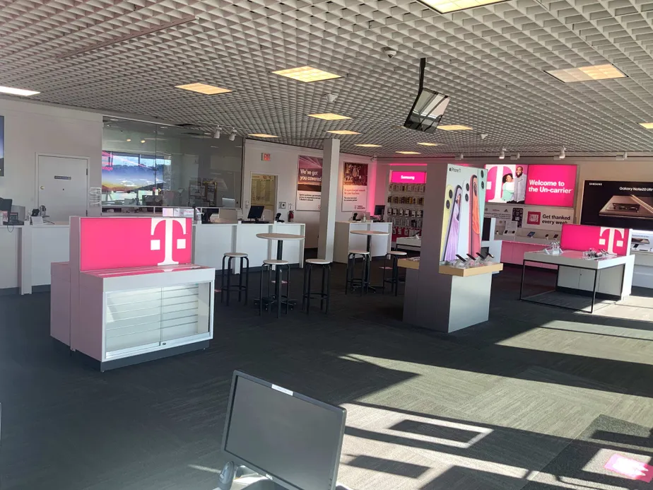 Interior photo of T-Mobile Store at E Central Texas Expy & S W S Young Dr, Killeen, TX