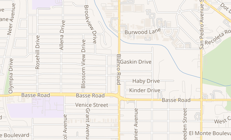 map of 4701 Blanco Rd San Antonio, TX 78212