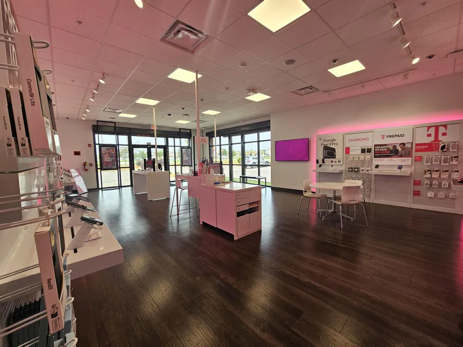  Interior photo of T-Mobile Store at Viking Plaza Dr & Andrea Dr, Cedar Falls, IA 
