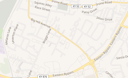 map of 610 Big Hill Ave Suite #9 Richmond, KY 40475