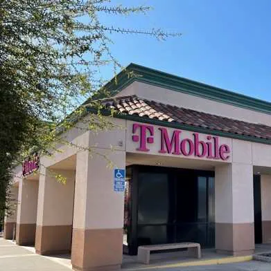 Exterior photo of T-Mobile store at Clinton Keith Rd & Corona Fwy N, Wildomar, CA