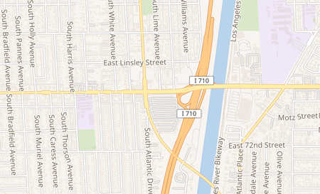 map of 4526 E Alondra Blvd Compton, CA 90221