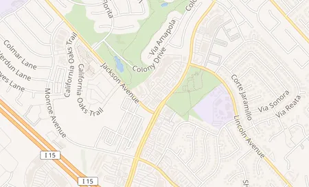 map of 40685 California Oaks Rd. Unit I Murrieta, CA 92562
