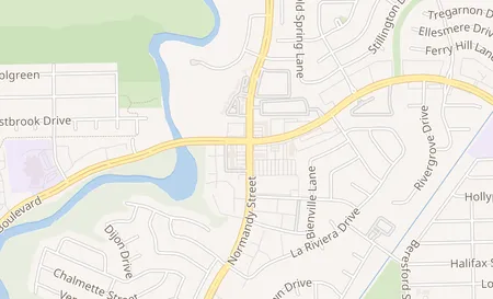 map of 502 Normandy Houston, TX 77015