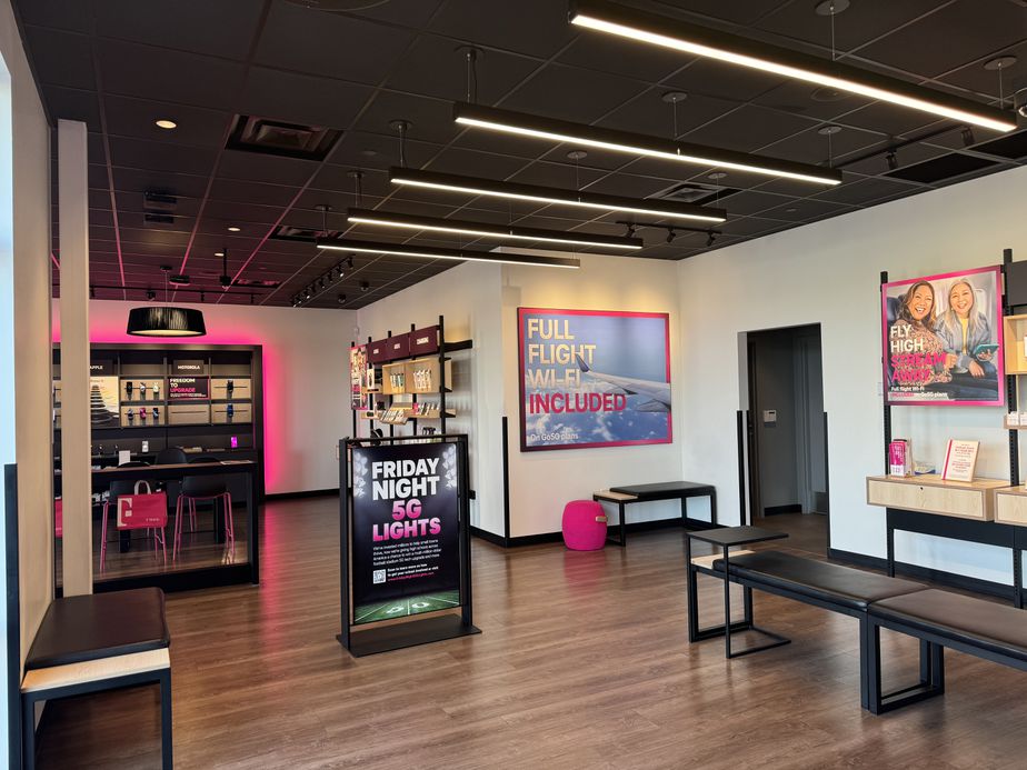 Interior photo of T-Mobile Store at Downtown Crossing, Detroit Lakes, MN