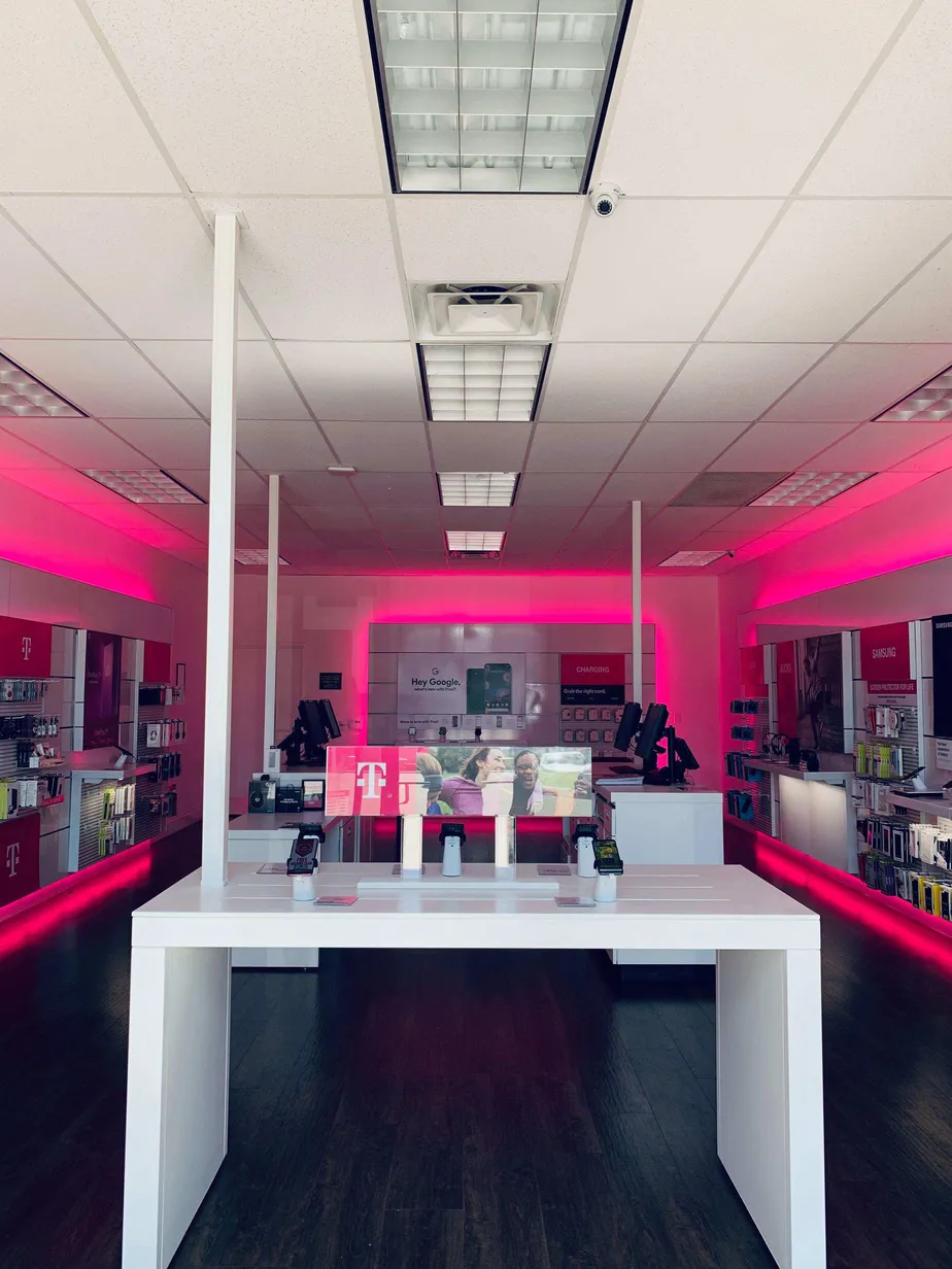 Interior photo of T-Mobile Store at E State St & Hwy 55, Eagle, ID
