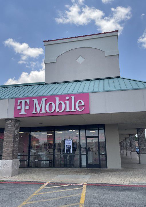 Exterior photo of T-Mobile Store at Plano Rd & Buckingham, Richardson, TX