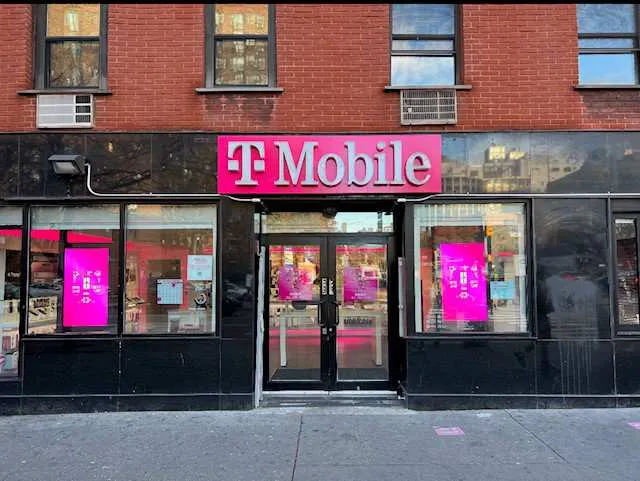 Exterior photo of T-Mobile Store at E 14th St & 1st Ave, New York, NY