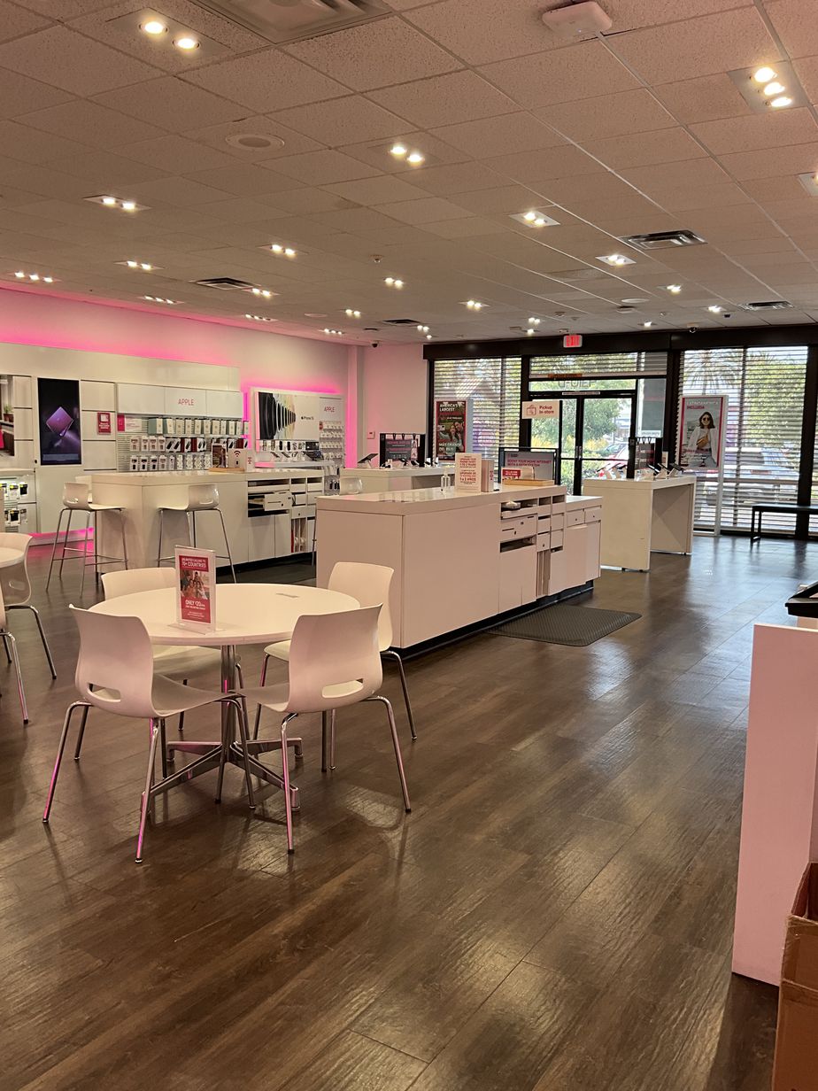 Interior photo of T-Mobile Store at Camino De La Plaza & Willow, San Ysidro, CA