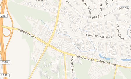 map of 6900 Cliffdale Rd. Suite 108 Fayetteville, NC 28314