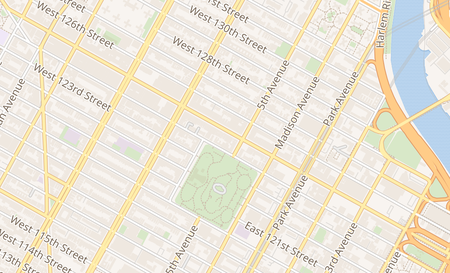 map of 16 W 125th Street New York, NY 10027