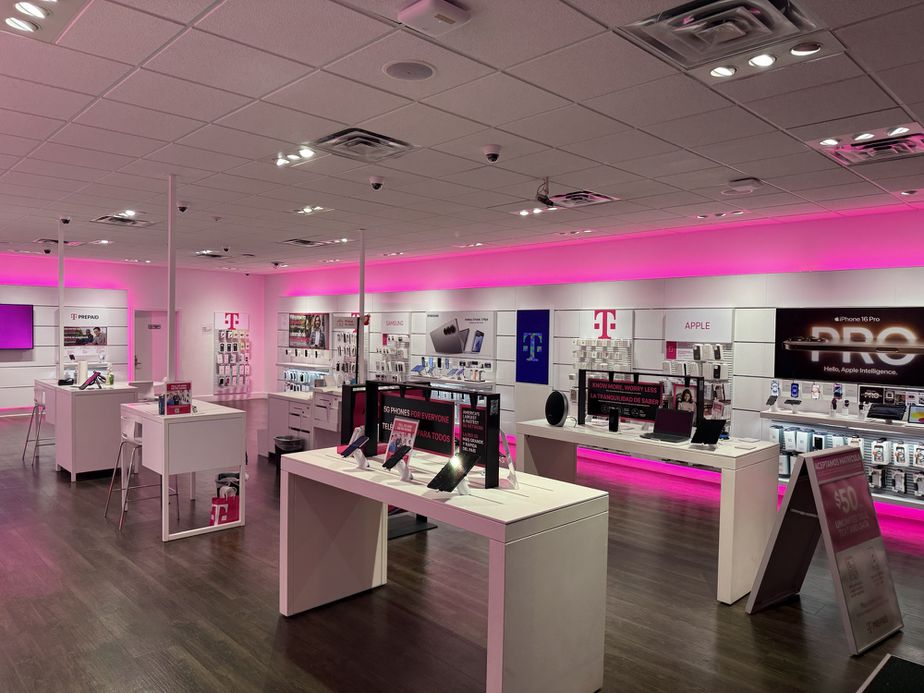 Interior photo of T-Mobile Store at Ed Carey & Bus 77, Harlingen, TX