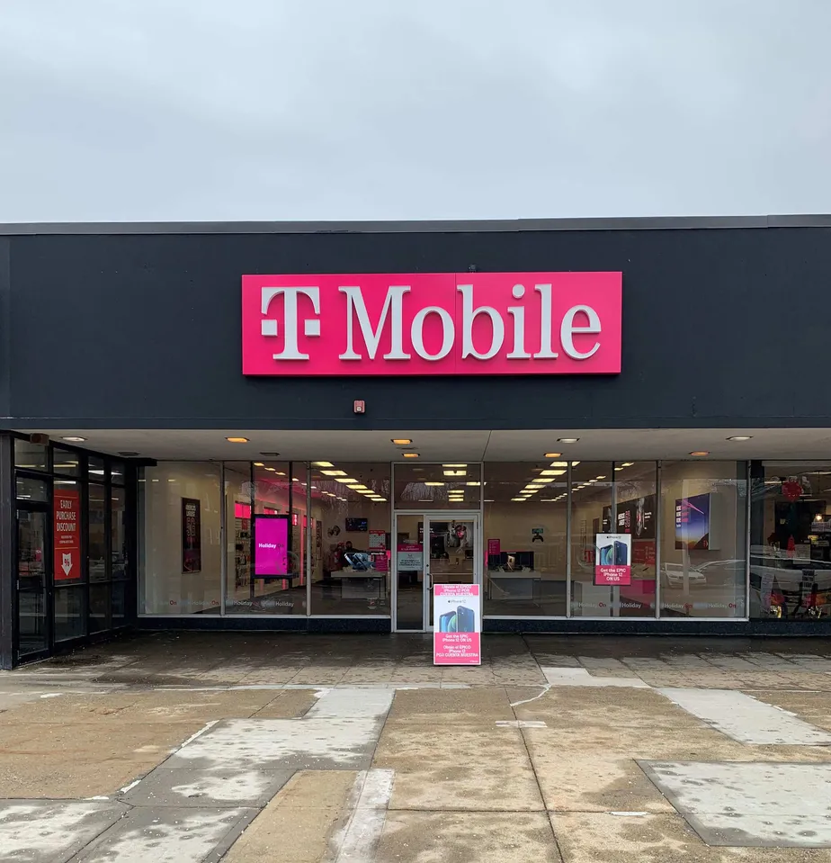 Exterior photo of T-Mobile store at Church St & Charles St, Lowell, MA