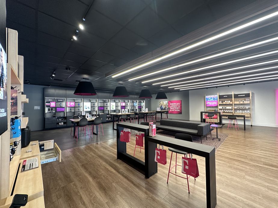 Interior photo of T-Mobile Store at S Azusa Ave & E Amar Rd, West Covina, CA