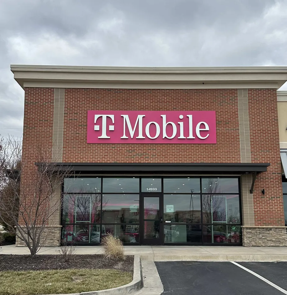 Exterior photo of T-Mobile Store at 151st St & Black Bob Rd, Olathe, KS