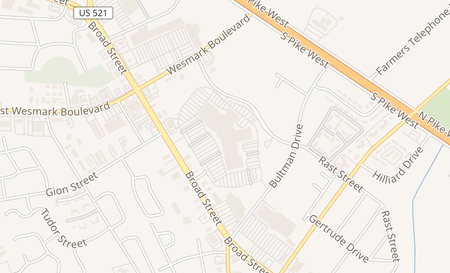 map of 1057 Broad St Ste 28 Sumter, SC 29150