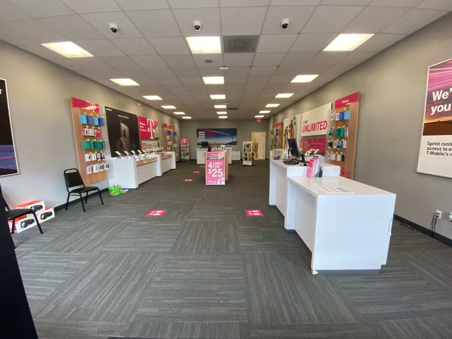 Interior photo of T-Mobile Store at Xenia Towne Sq & N King St, Xenia, OH