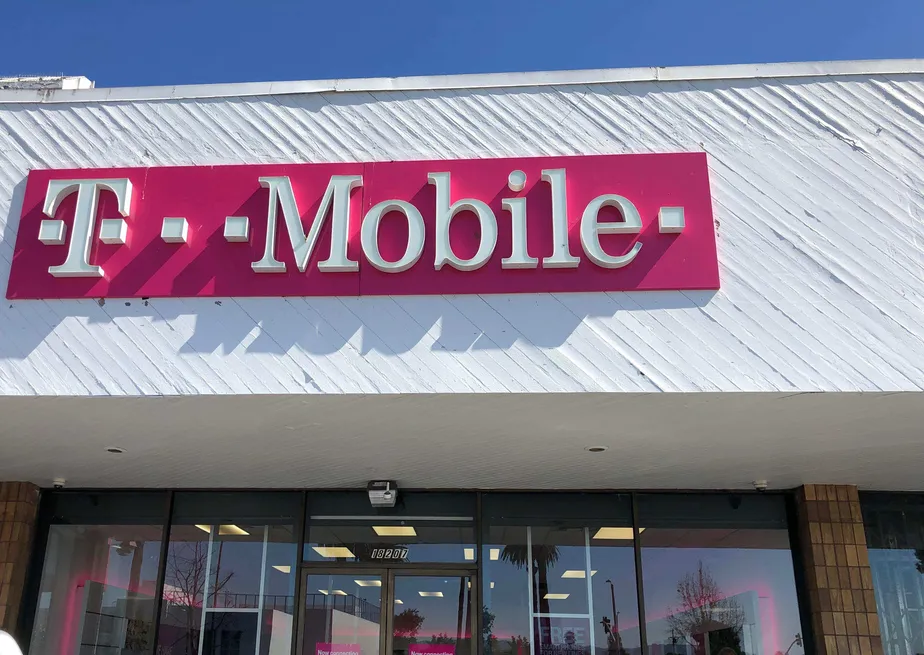  Exterior photo of T-Mobile store at Sherman Way & Lindley Ave, Reseda, CA 