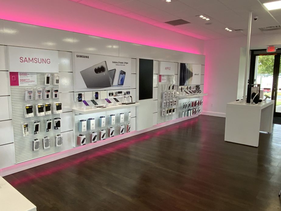Interior photo of T-Mobile Store at E Walnut Ave & Airport Rd, Dalton, GA