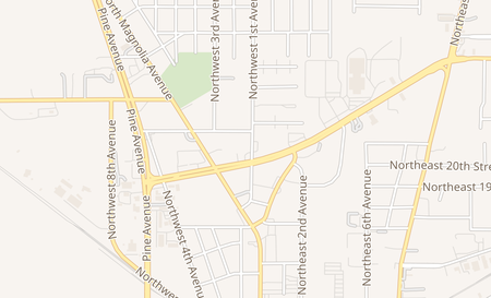 map of 2002 NW 1st Ave Ste 1 Ocala, FL 34475