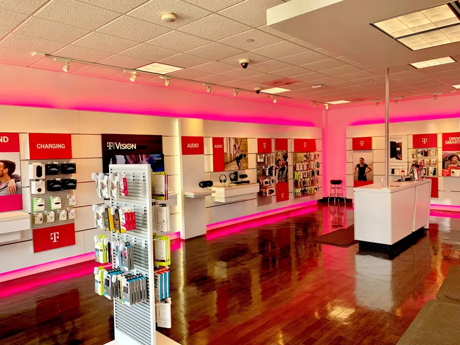 Interior photo of T-Mobile Store at Sunset & Fuller, Los Angeles, CA