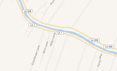 map of 4869 Highway 1 Ste 2 Raceland, LA 70394