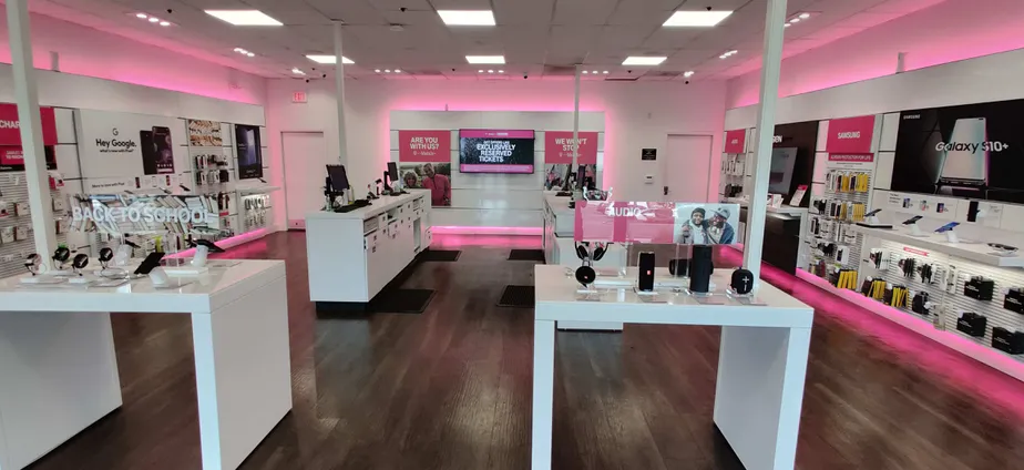 Interior photo of T-Mobile Store at W Street Rd & York Rd, Warminster, PA