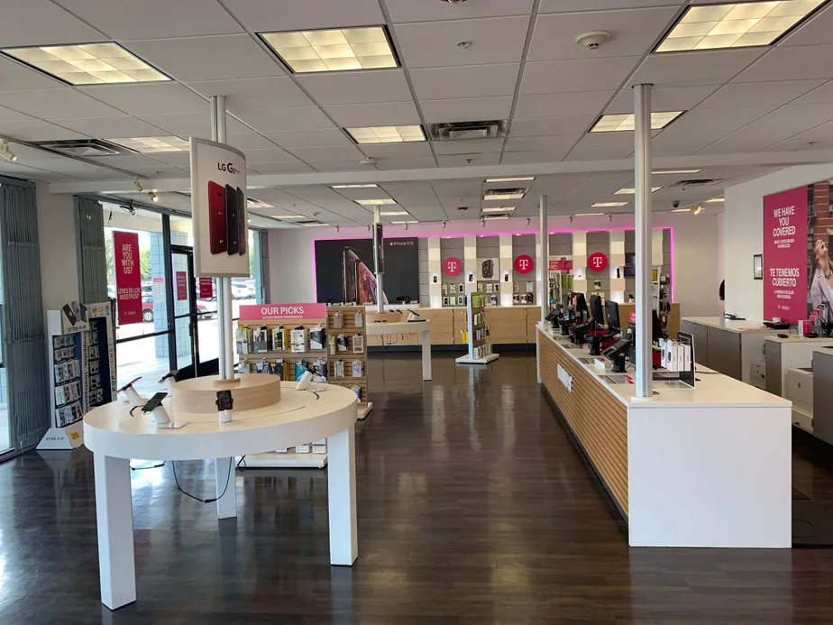 Interior photo of T-Mobile Store at N Dysart Rd & E Van Buren St, Avondale, AZ