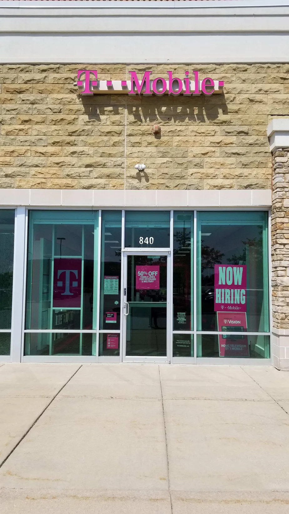 Exterior photo of T-Mobile store at N Main St & Route 38, Elburn, IL