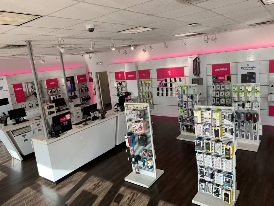 Interior photo of T-Mobile Store at George Dieter & Rojas, El Paso, TX