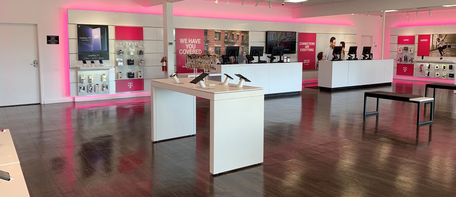 Interior photo of T-Mobile Store at Peachland Blvd & Veterans Blvd, Port Charlotte, FL