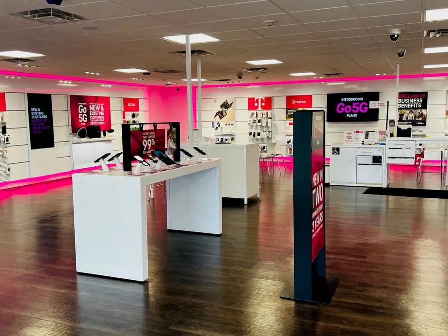 Interior photo of T-Mobile Store at S Padre Island Dr & Dodd St, Corpus Christi, TX