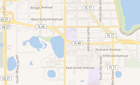 map of 110 Highway 60 W Lake Wales, FL 33853