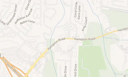 map of 876 Hampton Rd Mcdonough, GA 30253