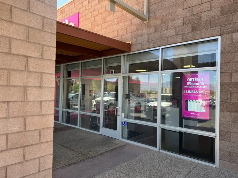  Exterior photo of T-Mobile Store at Tucson Marketplace, Tucson, AZ 