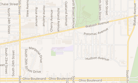 map of 3235 Wabash Ave Terre Haute, IN 47803