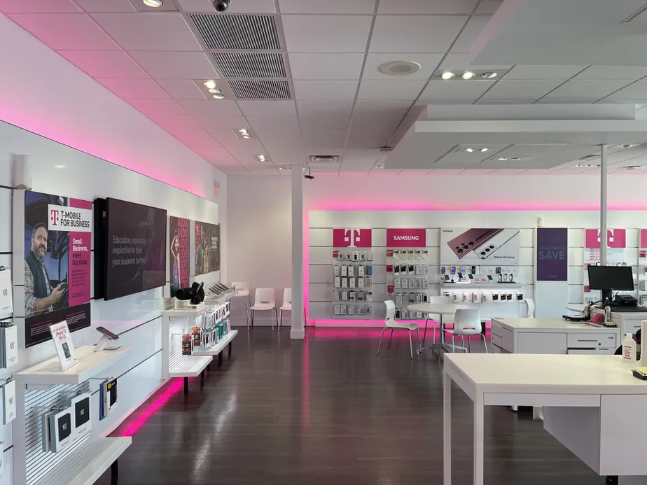 Interior photo of T-Mobile Store at Main & Braesmain, Houston, TX