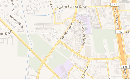 map of 585 Airtex Dr Ste 200 Houston, TX 77090