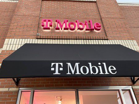 Exterior photo of T-Mobile Store at Brandon Mall - East Entrance, Brandon, FL