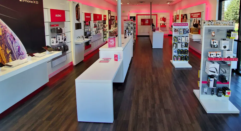 Interior photo of T-Mobile Store at W State St & N 2000 W, Pleasant Grove, UT