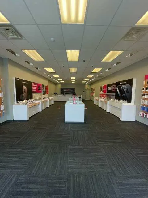Interior photo of T-Mobile Store at Riverside Blvd & Bollinger Dr, Rockford, IL