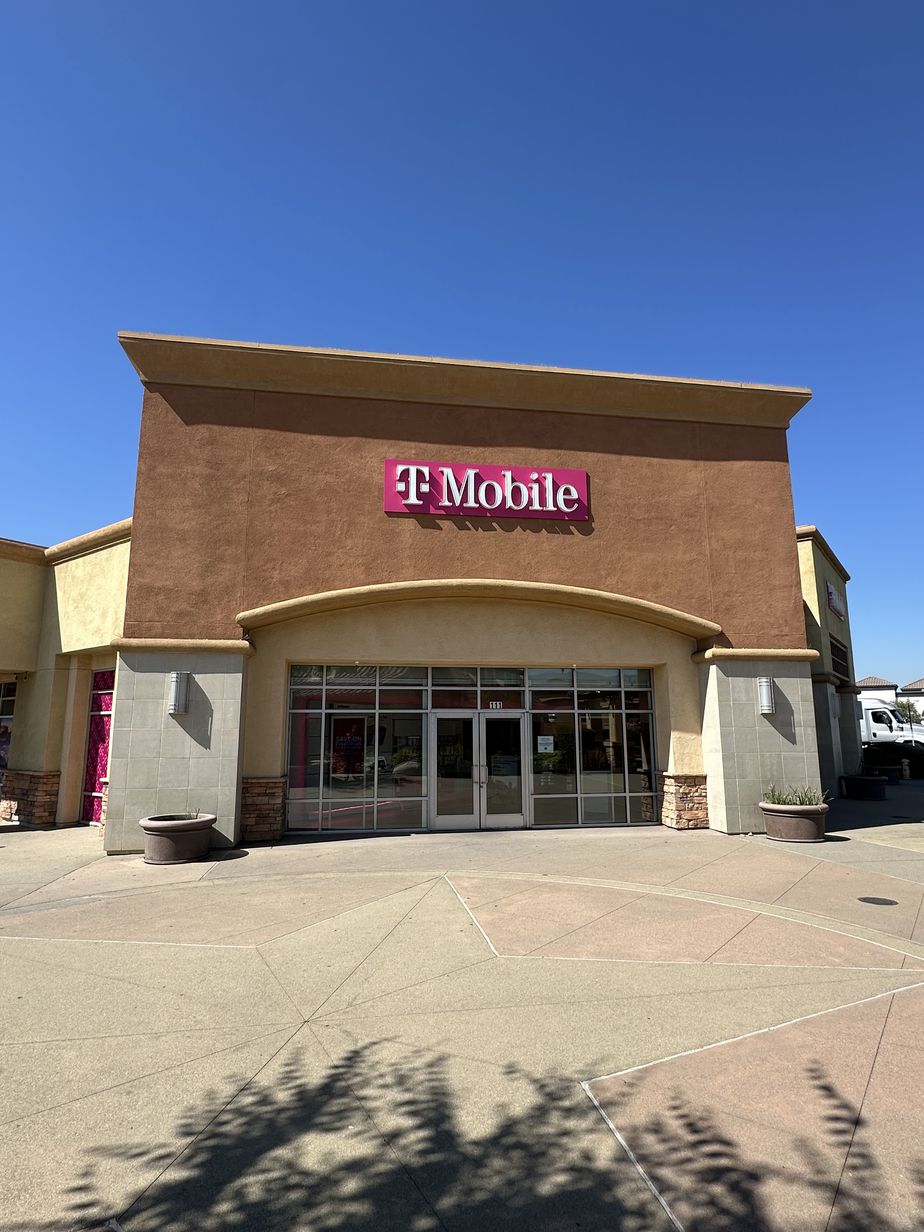 Exterior photo of T-Mobile Store at 210 Freeway & Sierra Hwy, Fontana, CA