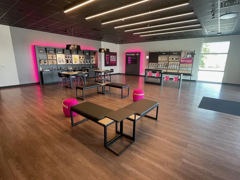 Interior photo of T-Mobile Store at US 90 & Walmart Dr, Waveland, MS
