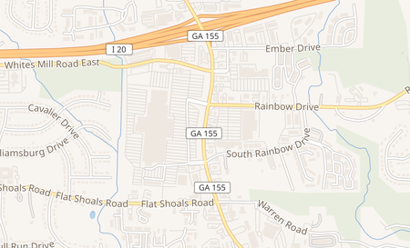 map of 2750 Candler Rd Decatur, GA 30034